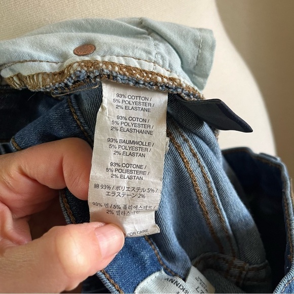 J Crew Lookout High Rise Skinny Jeans Medium Wash Denim Stretch Size 27 - Picture 5 of 6